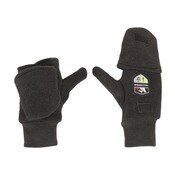 Dragonwear Flip-Top Mittens in Black